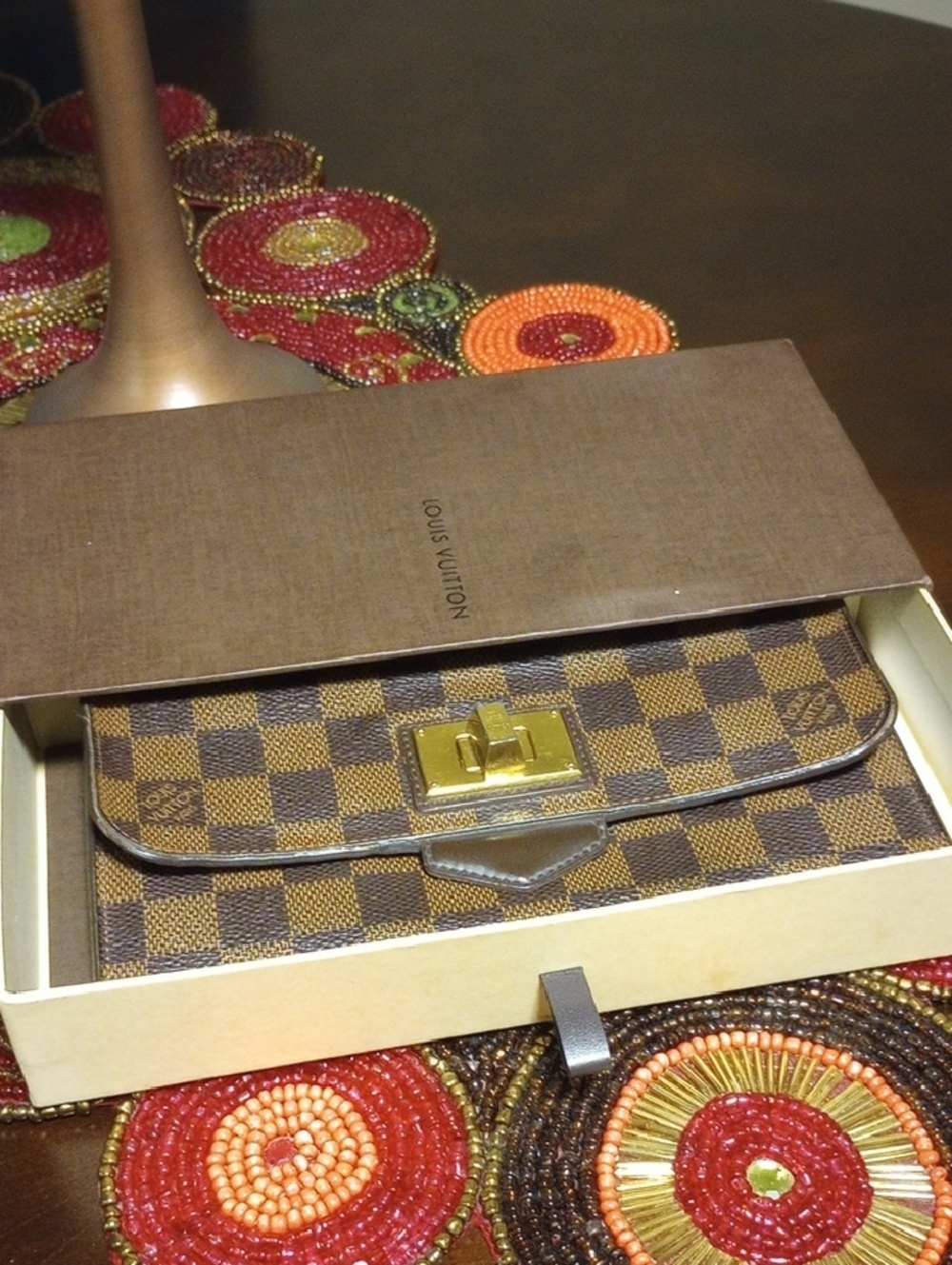 Louis Vuitton Damier Ebene Wallet